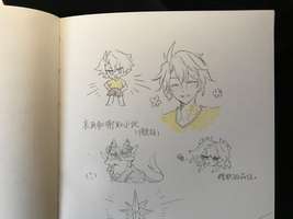 然后糖化物就开始画一点怪玩意抚慰心灵。#