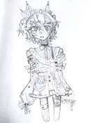   算是旧图重绘吧。初二搞的。挺喜欢的。