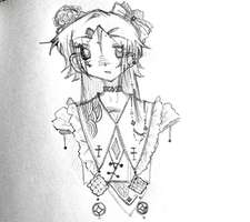 画一半袖子不知道画什么款的。给个意见可好