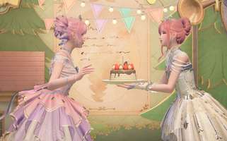 p5的灵感来源于上海滩，其他的是给暖暖合