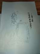 我画的画中女郎怎么样，不会画的宝子，旁边