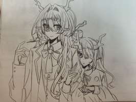 #同人创作# 一些黍嬷的幻想。补药说我。