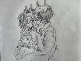 #同人创作# 逻维）。应该不算纯拉郎，好