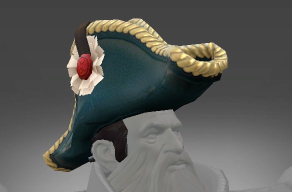 铭刻皇家海军上将的双角帽