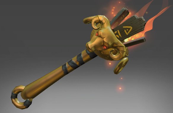 纯正纯金待宰羔羊神杖