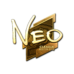 印花 | NEO（金色）| 2018年波士顿锦标赛