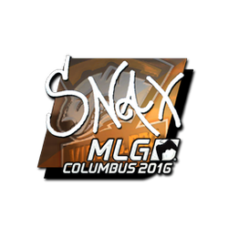 印花 | Snax（闪亮）| 2016年 MLG 哥伦布锦标赛