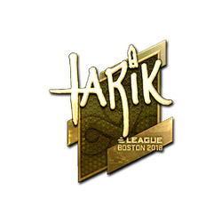 印花 | tarik（金色）| 2018年波士顿锦标赛