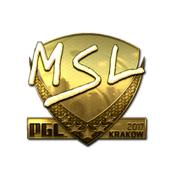 印花 | MSL（金色）| 2017年克拉科夫锦标赛