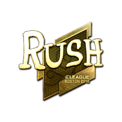 印花 | RUSH（金色）| 2018年波士顿锦标赛