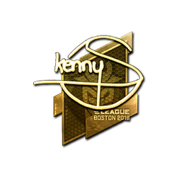 印花 | kennyS（金色）| 2018年波士顿锦标赛