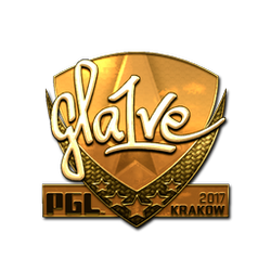 印花 | gla1ve（金色）| 2017年克拉科夫锦标赛