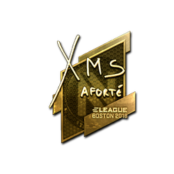 印花 | xms（金色）| 2018年波士顿锦标赛