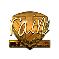 印花 | rain（金色）| 2017年克拉科夫锦标赛