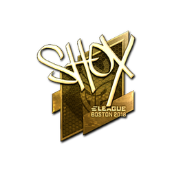 印花 | shox（金色）| 2018年波士顿锦标赛