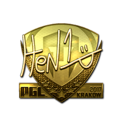 印花 | HEN1（金色）| 2017年克拉科夫锦标赛