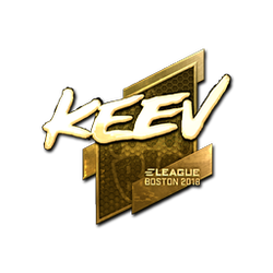 印花 | keev（金色）| 2018年波士顿锦标赛