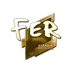 印花 | fer（金色）| 2018年波士顿锦标赛