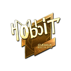 印花 | Hobbit（金色）| 2018年波士顿锦标赛