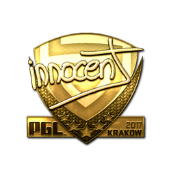 印花 | innocent（金色）| 2017年克拉科夫锦标赛