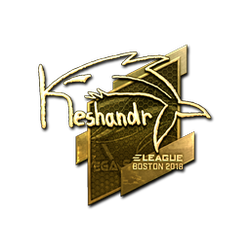 印花 | keshandr（金色）| 2018年波士顿锦标赛