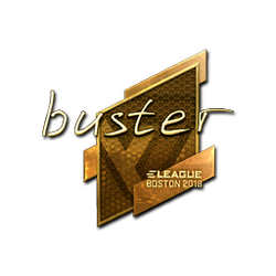 印花 | buster（金色）| 2018年波士顿锦标赛