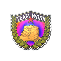 印花 | 团队精神（全息）