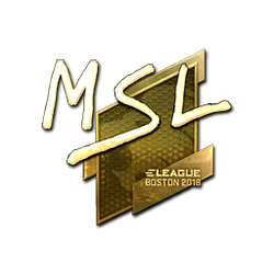 印花 | MSL（金色）| 2018年波士顿锦标赛