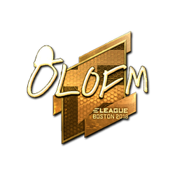 印花 | olofmeister（金色）| 2018年波士顿锦标赛