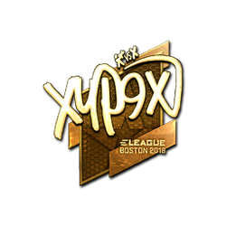 印花 | Xyp9x（金色）| 2018年波士顿锦标赛