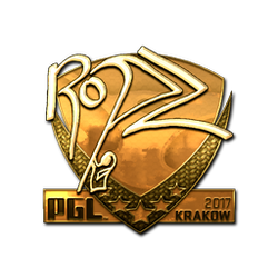 印花 | ropz（金色）| 2017年克拉科夫锦标赛