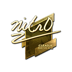 印花 | nitr0（金色）| 2018年波士顿锦标赛