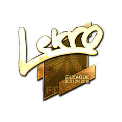 印花 | Lekr0（金色）| 2018年波士顿锦标赛