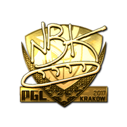 印花 | NBK-（金色）| 2017年克拉科夫锦标赛