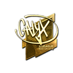 印花 | Calyx（金色）| 2018年波士顿锦标赛