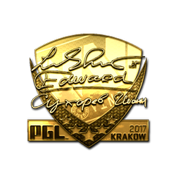 印花 | Edward（金色）| 2017年克拉科夫锦标赛
