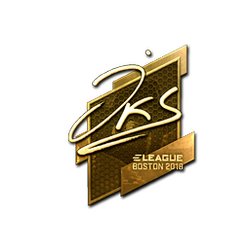 印花 | jks（金色）| 2018年波士顿锦标赛