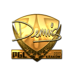 印花 | dennis（金色）| 2017年克拉科夫锦标赛