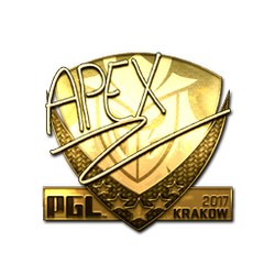 印花 | apEX（金色）| 2017年克拉科夫锦标赛