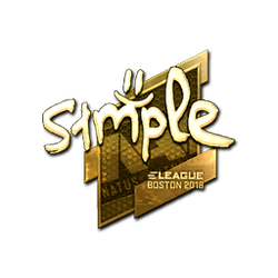 印花 | s1mple（金色）| 2018年波士顿锦标赛