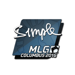 印花 | s1mple | 2016年 MLG 哥伦布锦标赛