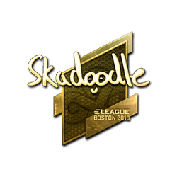 印花 | Skadoodle（金色）| 2018年波士顿锦标赛