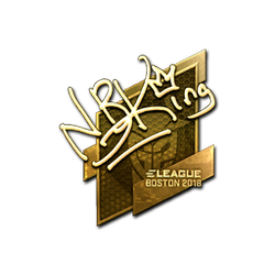 印花 | NBK-（金色）| 2018年波士顿锦标赛