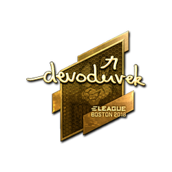 印花 | devoduvek（金色）| 2018年波士顿锦标赛