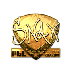 印花 | Snax（金色）| 2017年克拉科夫锦标赛