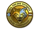Gold ESL Wolf (Foil) | Katowice 2014