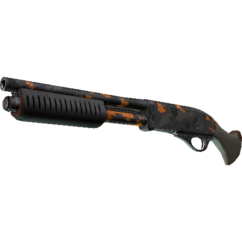 截短霰弹枪（StatTrak™） | 橙黄 DDPAT 