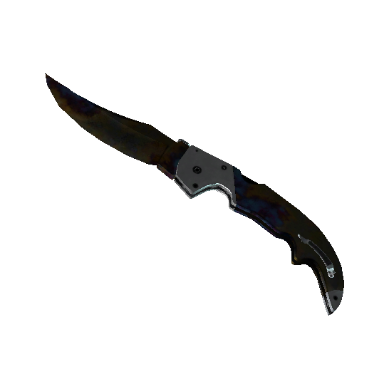 StatTrak™ Falchion Knife | Case Hardened (Battle-Scarred) | Pricempire.com