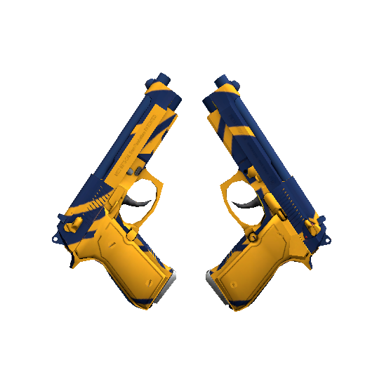 双持贝瑞塔（StatTrak™） | 海斗士 