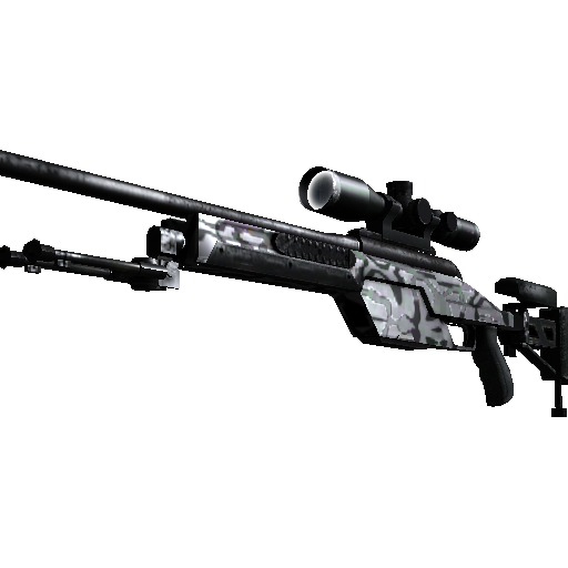 SSG 08（StatTrak™） | 黑水 